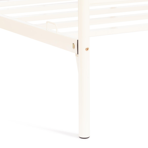 Кровать Federica (mod. AT-881) дерево гевея/металл, 160*200 (Queen bed), Белый (butter white) фото № 9