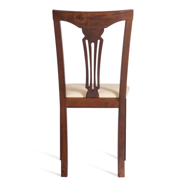 Стул - Гермес/ Hermes дерево гевея, 43х49х94см, Cappuchino , ткань бежевая (S178-4) фото № 4