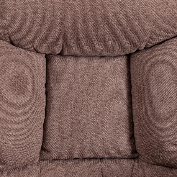 Кресло BROOKLYN ткань, светло-коричневый фото № 8