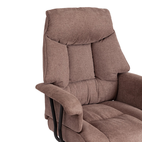 Кресло BROOKLYN ткань, светло-коричневый фото № 9