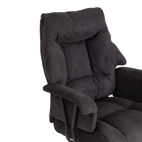 Кресло BROOKLYN ткань, черный фото № 9