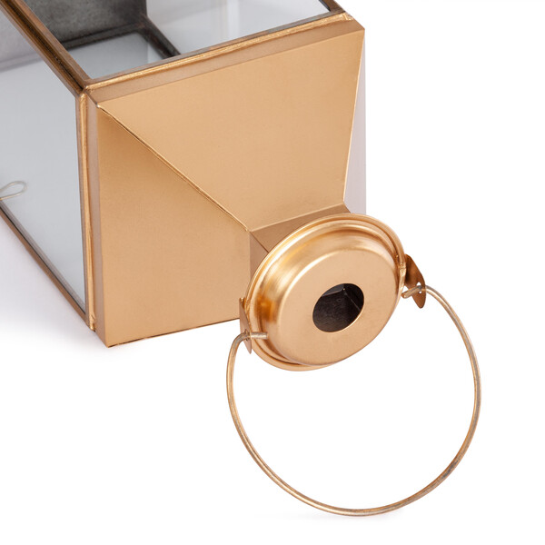 Набор подсвечников Secret De Maison LEVUANA ( mod. LS-0203 )  металл: железо, 14 х 14 х 58 см , 14х 14 х 48 см, 14 х 14 х 37 см, золотой фото № 5