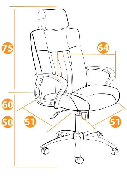 Кресло OXFORD хром флок , серый, 29 фото № 13