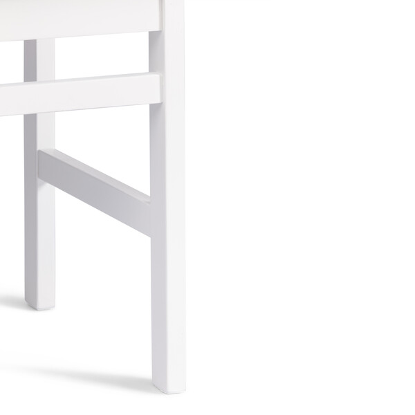 Стул жесткое сиденье SWEDEN  Многослойная фанера, МДФ, 100*41*40, white, разобранный фото № 9