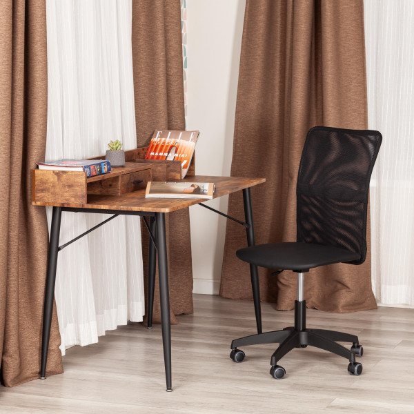 Кресло START кож/зам/ткань, черный, 36-6/W-11 фото № 12