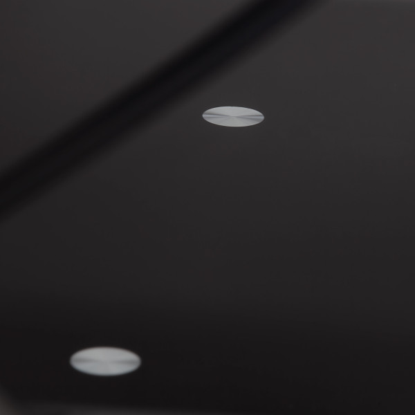 Стол BERTOIA (mod. GT21) металл/стекло, 110 х 110 х 75 см, Black (черный) фото № 3