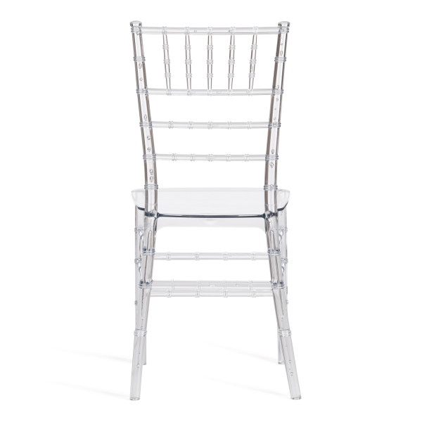 Стул CHAVARI (mod. 101) пластик, 40.5 х 49 х 88.5 см, Transparent (Прозрачный) фото № 4