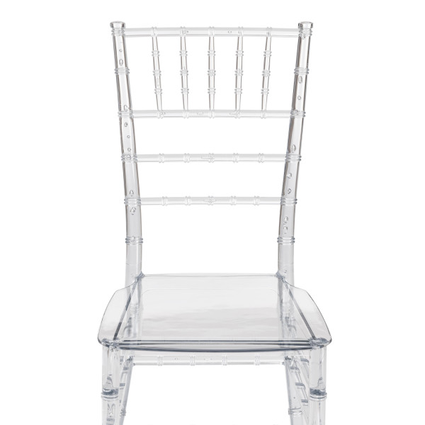 Стул CHAVARI (mod. 101) пластик, 40.5 х 49 х 88.5 см, Transparent (Прозрачный) фото № 6
