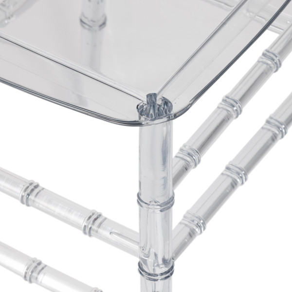 Стул CHAVARI (mod. 101) пластик, 40.5 х 49 х 88.5 см, Transparent (Прозрачный) фото № 8