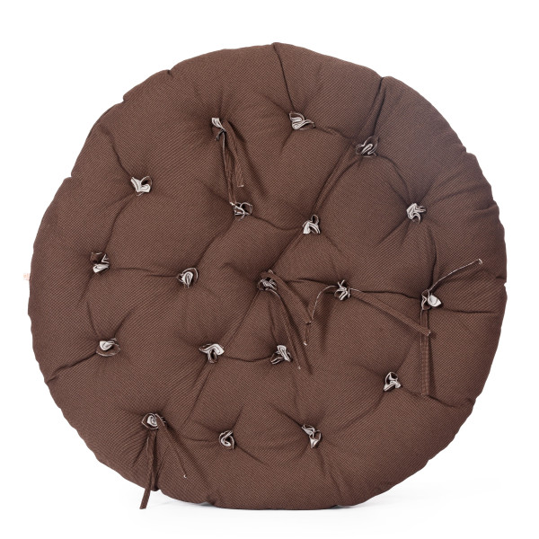 23/01 Матрац для кресла "Папасан" ткань, коричневый, C 26 фото № 2
