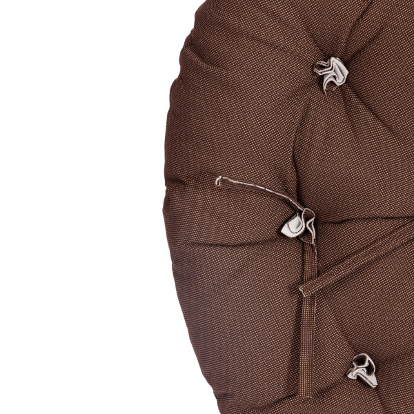 23/01 Матрац для кресла "Папасан" ткань, коричневый, C 26 фото № 5