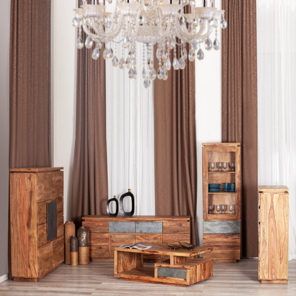 Тумба Secret De Maison ROSEWOOD ( mod. 9807 ) палисандр, 145*40*155 см, Natural tinted (натуральный тонированный) фото № 12