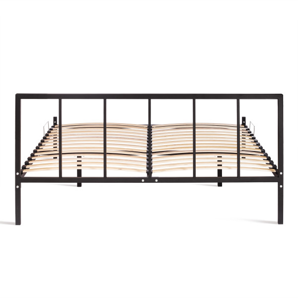 Кровать Bruno металл, 160*200 см, черный фото № 4