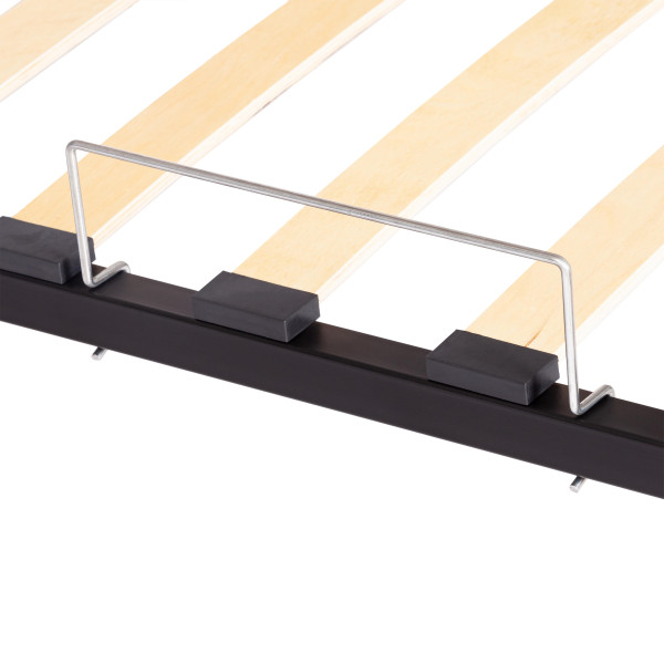 Кровать Bruno металл, 160*200 см, черный фото № 8