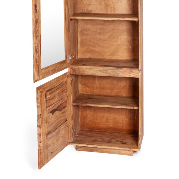 Витрина Secret De Maison ROSEWOOD ( mod. GK9801-192 ) палисандр/стекло, 60*40*192 см, Natural tinted (натуральный тонированный) фото № 6