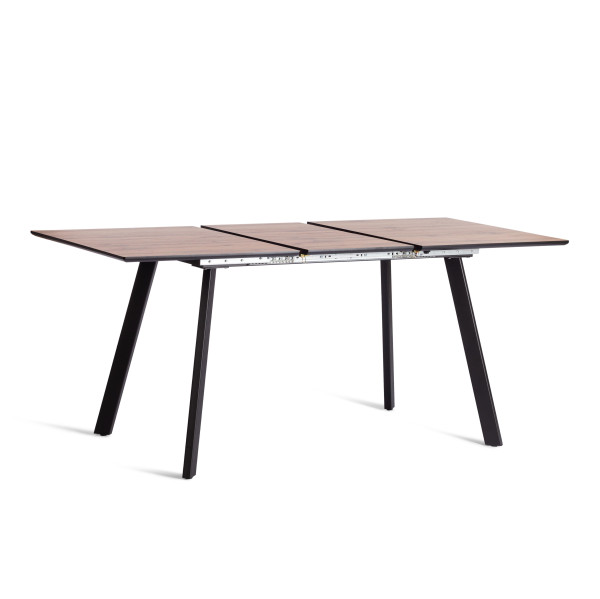 Стол обеденный DARWIN МДФ HPL 0,6 мм/ЛДСП/металл, 85х130-170х75 см, Дуб Вотан/чёрный фото № 7