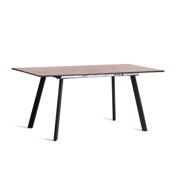 Стол обеденный DARWIN МДФ HPL 0,6 мм/ЛДСП/металл, 85х130-170х75 см, Дуб Вотан/чёрный фото № 8