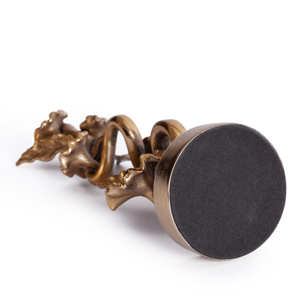 Декор Secret De Maison LEAF5 ( mod. 9763 ) алюминиевый сплав, 11,5x11,5x30,5 см, золото/gold фото № 3