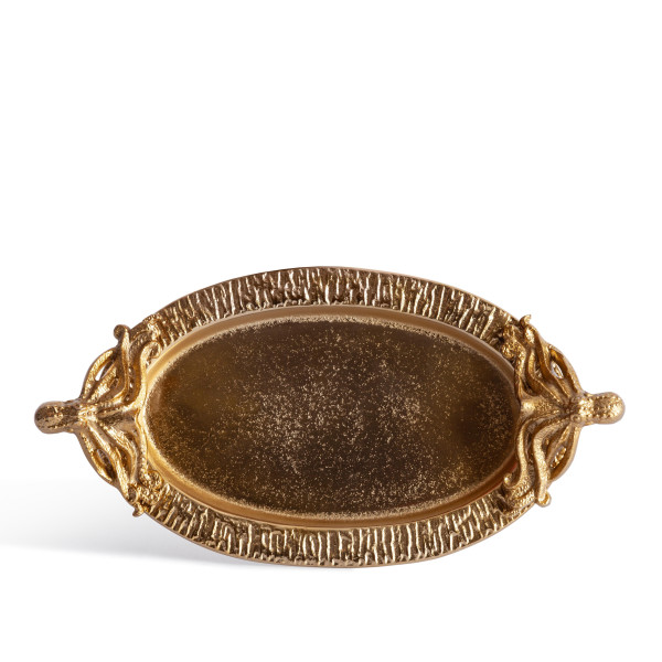 Поднос Secret De Maison OCTOPUS2 ( mod. 9310 ) алюминиевый сплав, 35,5x19x7,5 см, золото/gold фото № 2