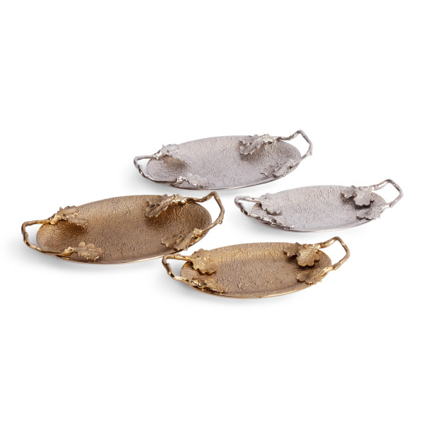 Поднос Secret De Maison MAPLE2 ( mod. 9586 ) алюминиевый сплав, 34,5x17,75x6,5 см, никель/nickel фото № 8