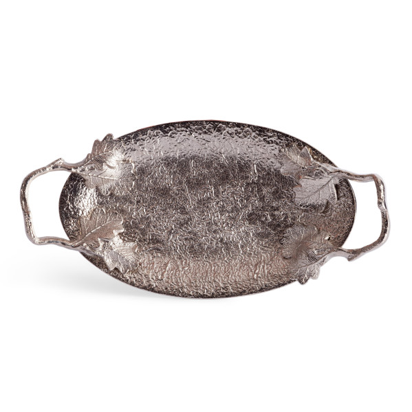 Поднос Secret De Maison MAPLE2 ( mod. 9586 ) алюминиевый сплав, 34,5x17,75x6,5 см, никель/nickel фото № 2