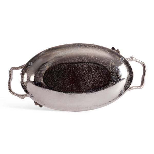 Поднос Secret De Maison MAPLE2 ( mod. 9586 ) алюминиевый сплав, 34,5x17,75x6,5 см, никель/nickel фото № 3