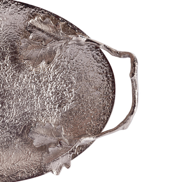 Поднос Secret De Maison MAPLE2 ( mod. 9586 ) алюминиевый сплав, 34,5x17,75x6,5 см, никель/nickel фото № 5