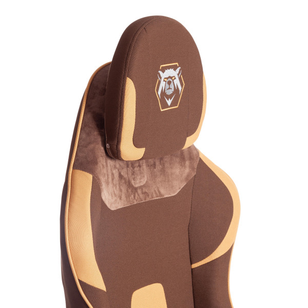 Кресло iBear ткань, коричнево-бежевый / brown beige фото № 9