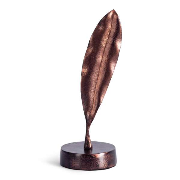 Декор Secret De Maison LEAF3 ( mod. 9761 ) алюминиевый сплав, 10x10x30,5 см, платина/antique plating фото № 3