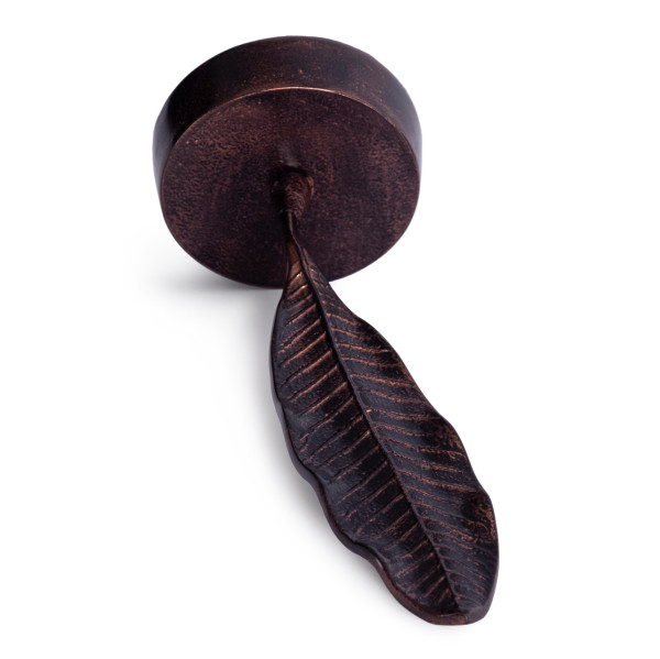 Декор Secret De Maison LEAF3 ( mod. 9761 ) алюминиевый сплав, 10x10x30,5 см, платина/antique plating фото № 5