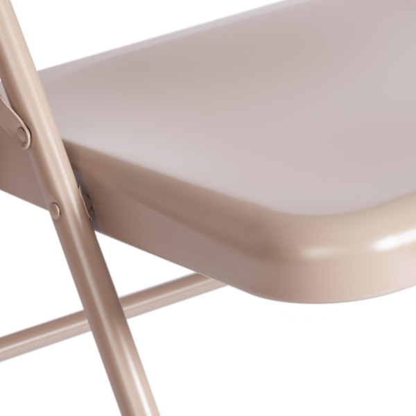 Стул складной FOLDER (mod. 3023(II)) металлический, 465Wx480Dx750H, 7-beige фото № 7