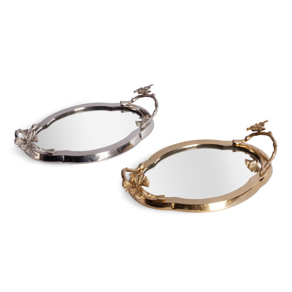 Поднос Secret De Maison MAPLE1 ( mod. 9557 ) алюминиевый сплав, 45,75x28x10 см, никель/nickel фото № 6