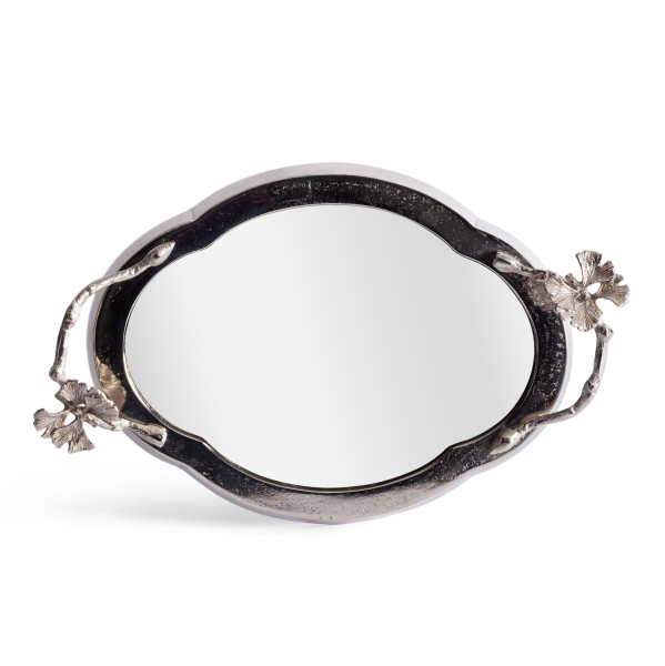 Поднос Secret De Maison MAPLE1 ( mod. 9557 ) алюминиевый сплав, 45,75x28x10 см, никель/nickel фото № 2