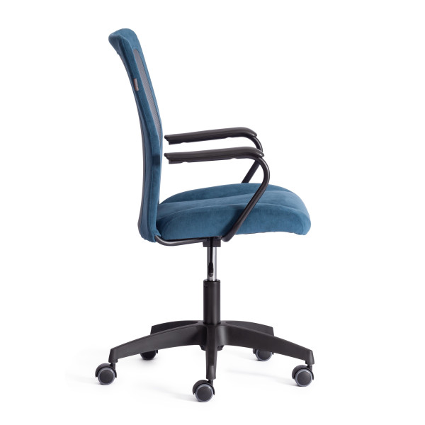 Кресло STAFF флок/ткань, синий/серый, 32/W-12 фото № 2