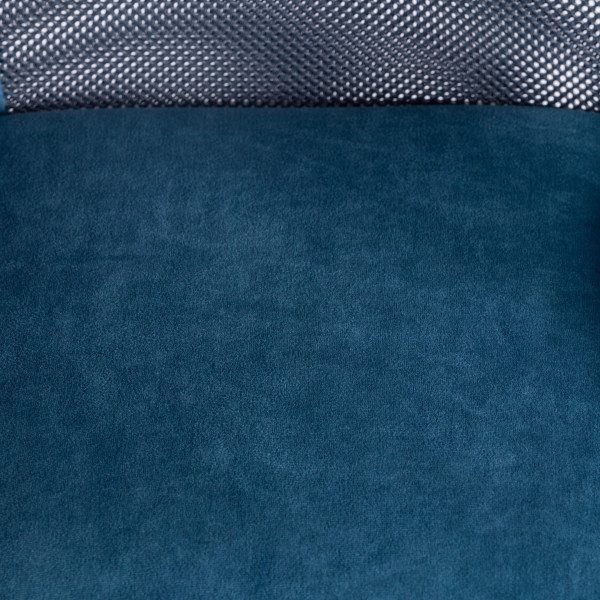 Кресло STAFF флок/ткань, синий/серый, 32/W-12 фото № 7