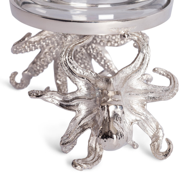 Тортница Secret De Maison OCTOPUS ( mod. 9647 ) алюминиевый сплав, 25,5x15,5x21,5 см, никель/nickel фото № 4