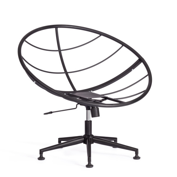 Кресло CLOUDE рогожка/металл, 97х98х90-96см, коричневый, 3М7-147 фото № 2