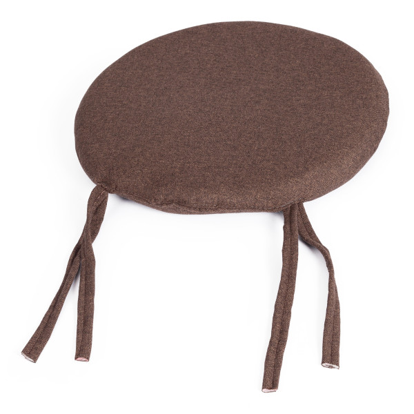 Кресло CLOUDE рогожка/металл, 97х98х90-96см, коричневый, 3М7-147 фото № 14