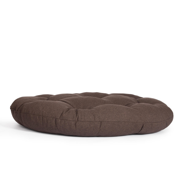 Кресло CLOUDE рогожка/металл, 97х98х90-96см, коричневый, 3М7-147 фото № 9