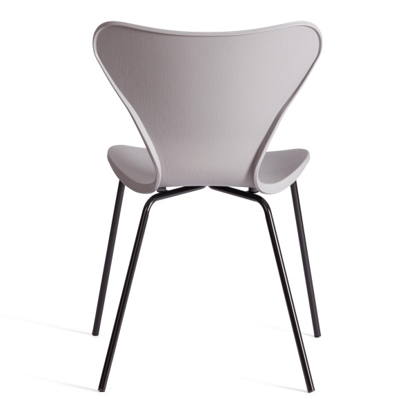 Стул Jacobsen (mod DC 102-1) пластик/металл, 45 х 54.5 х 80 см, Grey (Cерый) /Black (Черный) фото № 4