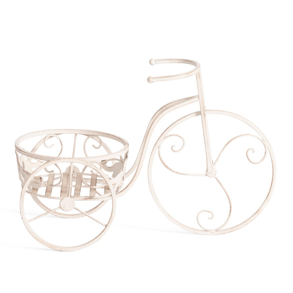 Цветочница Secret de Maison LED ( mod. PL08-10009 ) металл, 55х25х39см, antique white фото № 2