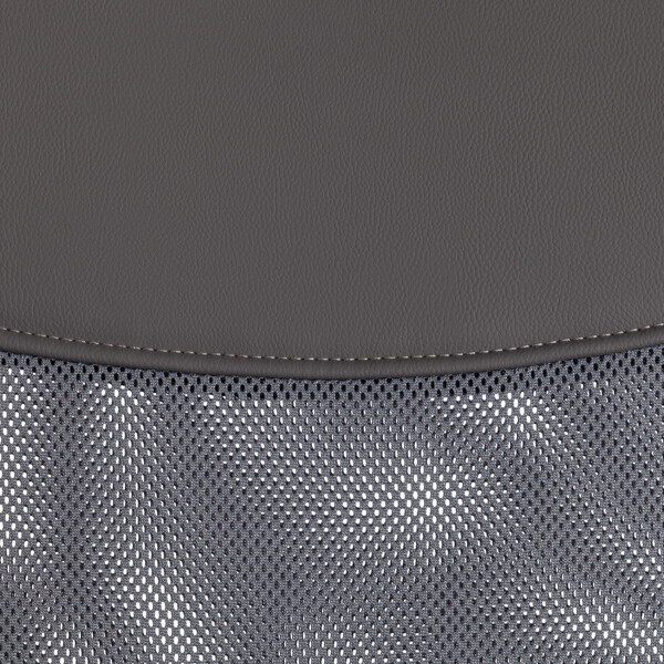 Кресло PRACTIC PLT ткань/кож/зам, серый/металлик, TW-12/W-12/36 фото № 9