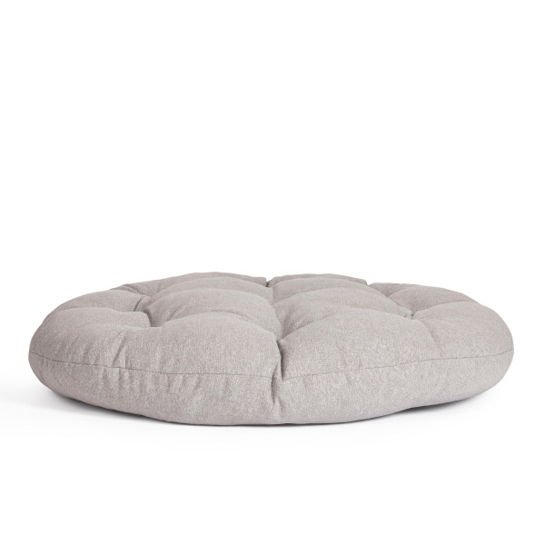 Кресло CLOUDE HOME рогожка/металл, 97х98х90-96см, серо-бежевый, 3M 16/2 фото № 9