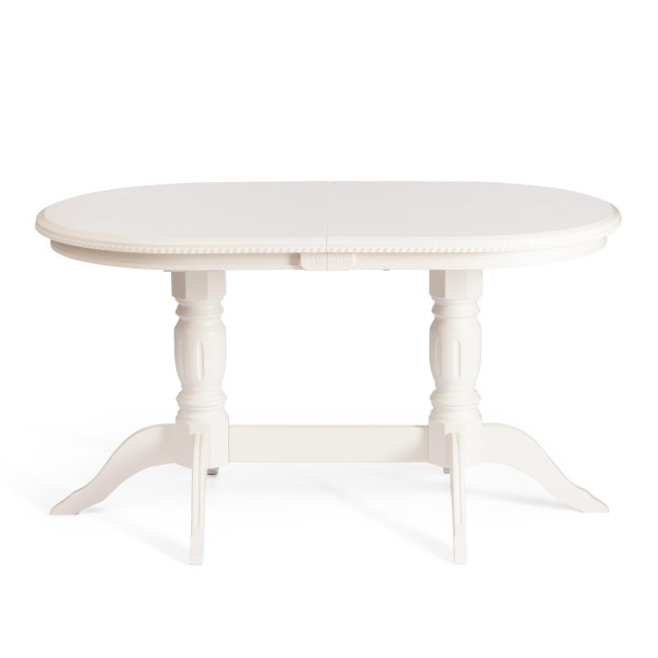 Стол COPPOLA бук, мдф, 140+40x80x77см, Ivory white фото № 3