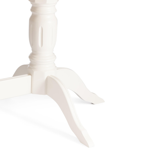 Стол COPPOLA бук, мдф, 140+40x80x77см, Ivory white фото № 15