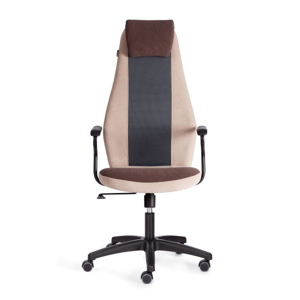 Кресло AVIATOR флок, ткань , коричневый/бежевый/серый, 6/7/W-12 фото № 5