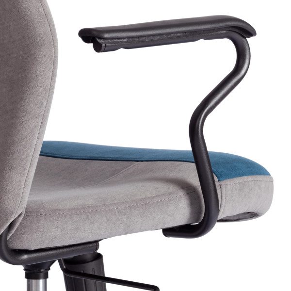 Кресло AVIATOR флок, ткань , синий/серый/серый, 32/29/W2-1 фото № 7