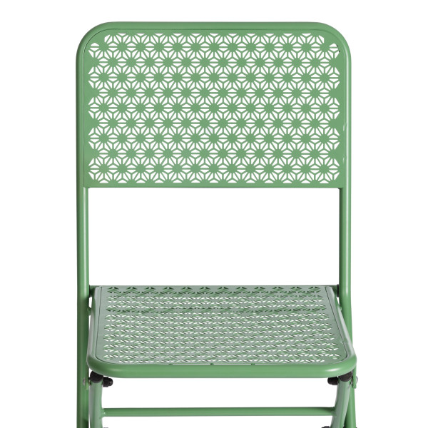 Стул Secret De Maison Villa стальной сплав, 44х42х83см, зеленый фото № 7