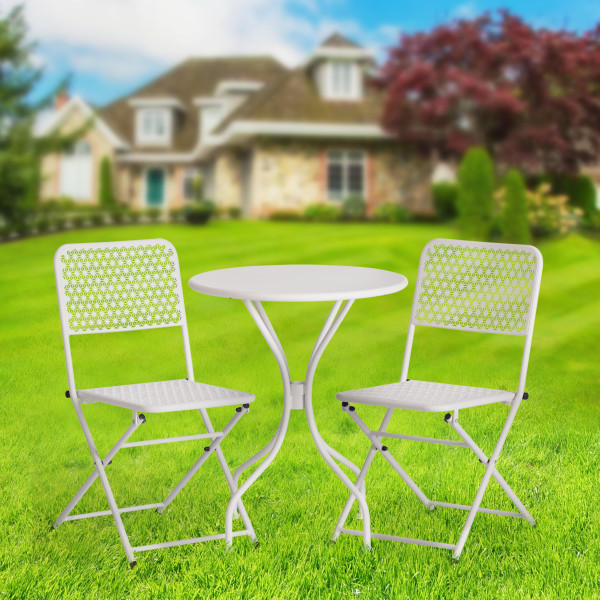 Стул Secret De Maison Villa стальной сплав, 44х42х83см, butter white фото № 12