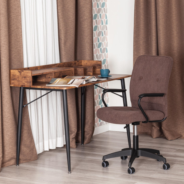 Кресло WIND флок , коричневый, 6 фото № 11